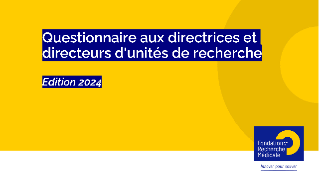 Résultats de l’enquête auprès des directrices et directeurs de laboratoires – édition 2024